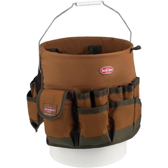 Bucket Boss The Bucketeer Bucket Tool Organizer in Brown - Picture 3 of 6